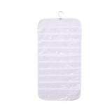 Double-sided 80-pocket Jewelry Storage Bag Non-woven Fabric Rack