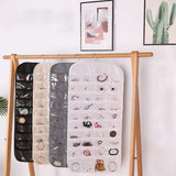 80-Pocket Double-Sided Jewelry Chain Storage Bag
