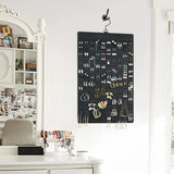 Double-Sided Jewelry Storage Box for 300 Pairs Earrings 30 Necklaces