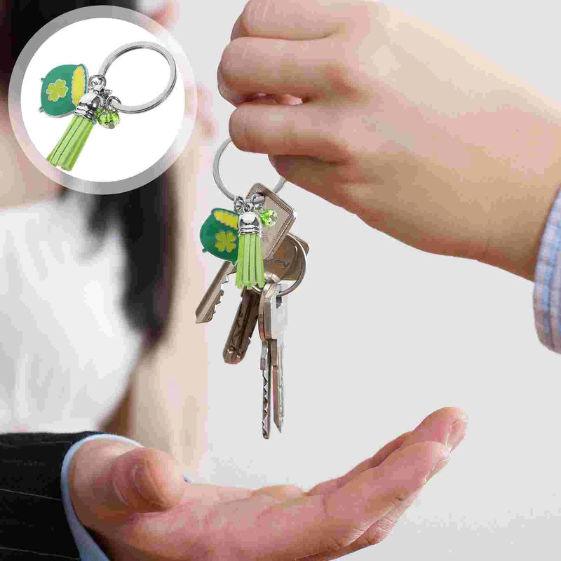 Shamrock Key Chain Decor St. Patrick's Gift