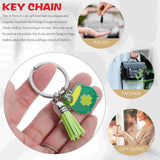 Shamrock Key Chain Decor St. Patrick's Gift