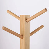 Wood Jewelry Display Stand Necklace Ring Bracelet Organizer