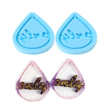 Silicone Pendant Keychain & Earrings Casting Mold