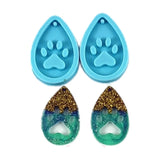 Silicone Pendant Keychain & Earrings Casting Mold