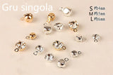 Double Hanging Glass Claw Drill DIY Earrings Bracelet Pendant