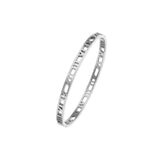 Roman Numeral Women Bracelet Stainless Steel Charm Bracelet Gift