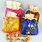 Hangzhou Brocade Jewelry Bag Set 2pc/lot