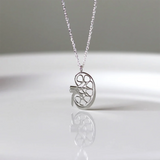 Kidney Medical Pendant Necklace Silver Plated Anatomy Organ Jewelry