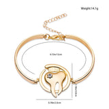 Dental Crystal Tooth Bangle Bracelet Dentist Jewelry