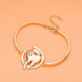 Dental Crystal Tooth Bangle Bracelet Dentist Jewelry
