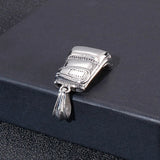 HaoYi Boxing Glove Pendant Stainless Steel Necklace Charm Jewelry