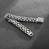Skull Link Chain Bracelet Men Punk Rock Cuff Jewelry