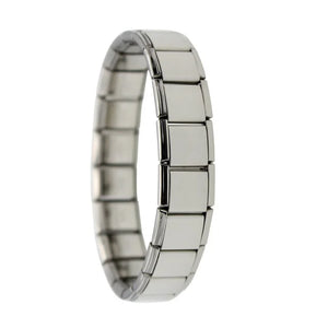 13mm Men's Stainless Steel Color Elastic Bracelet Bangle Boys Gift