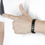 13mm Men's Stainless Steel Color Elastic Bracelet Bangle Boys Gift