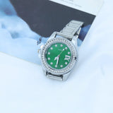 CZ Watch Stainless Steel Bracelet Bangle for Party
