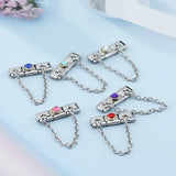 Women Stainless Steel Heart Charm Chain Bracelet Bangle GDJ208
