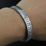 Western 9mm Heart Bracelet Bangle for Women Men