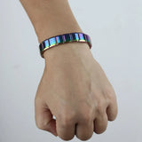 Colorful Stainless Steel Bracelet Bangle Wedding Gift G073