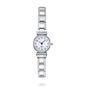 Women's Stainless Steel Rose Watch Bracelet Bangle Gift