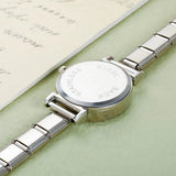 Women's Stainless Steel Rose Watch Bracelet Bangle Gift