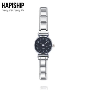 Women's Stainless Steel Rose Watch Bracelet Bangle Gift