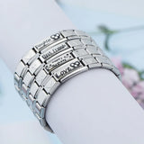 Sweet Love Daughter Charm Bracelet Gift for Women G096