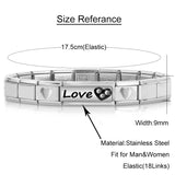 Sweet Love Daughter Charm Bracelet Gift for Women G096