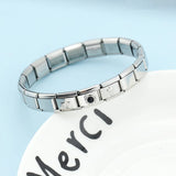 Girls Sweet Cross Star CZ Charm Links DIY Bracelet Birthday Gift