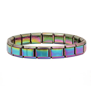 Colorful Stainless Steel Bracelet Bangle Girls Wedding Gift