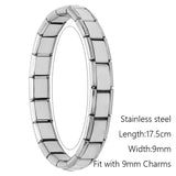 Colorful Stainless Steel Bracelet Bangle Girls Wedding Gift