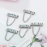 Romantic Heart Charm Stainless Steel Bracelet