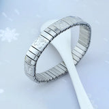 Butterfly Elastic Stainless Steel Bracelet Jewelry