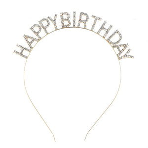 Birthday Party Headband - Lettered Party Headdress