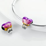 Birthday Flower Hot-air Balloon Beads for Bracelet DIY