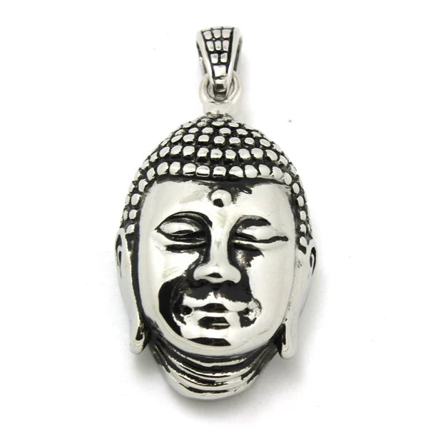 Happy Buddha Pendant 316 Stainless Steel Band Party Blessing Buddha