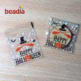 Halloween Plastic Dots 10*10+3cm OPP 100pcs Self Adhesive Bags
