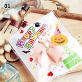 Halloween Plastic Dots 10*10+3cm OPP 100pcs Self Adhesive Bags