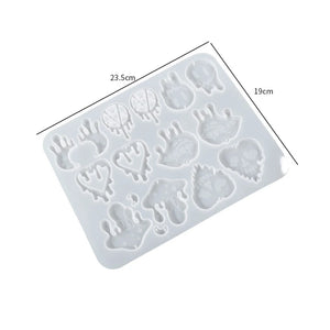 Halloween Style Silicone Mold DIY Necklace Bracelet Ghost Epoxy Resin Mold