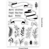 Teacher's Clear Stamps for Scrapbooking 15x15cm Blessing Words Silicone Seal