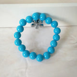 HappyKiss 5pcs Kids Bracelet Acrylic Beads Multicolor Elastic Baby Jewelry