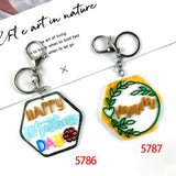 Happy Mother's Day Keychain Mom Mother's Epoxy Resin Mould