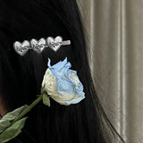 Y2k Heart Butterfly Hair Clip for Girls