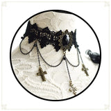 Harajuku Lolita Lo Niang Punk Choker Gothic Necklace