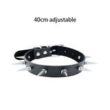 Harajuku Choker Sexy Heart Lock Key Rivets Goth Punk Chokers
