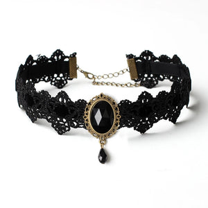 Harajuku Cosplay Halloween Costume Necklace Gothic Steampunk Choker