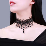 Harajuku Cosplay Halloween Costume Necklace Gothic Steampunk Choker