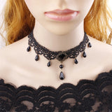 Harajuku Cosplay Halloween Costume Necklace Gothic Steampunk Choker