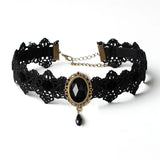Harajuku Cosplay Halloween Costume Necklace Gothic Steampunk Choker