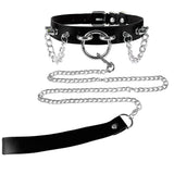 Harajuku Harness Punk Choker Collar Necklace Leather Retro Neckband