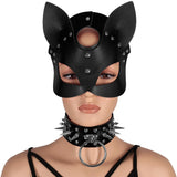 Harajuku PU Leather Choker Necklace For Women Pendant O-Ring Gothic Punk